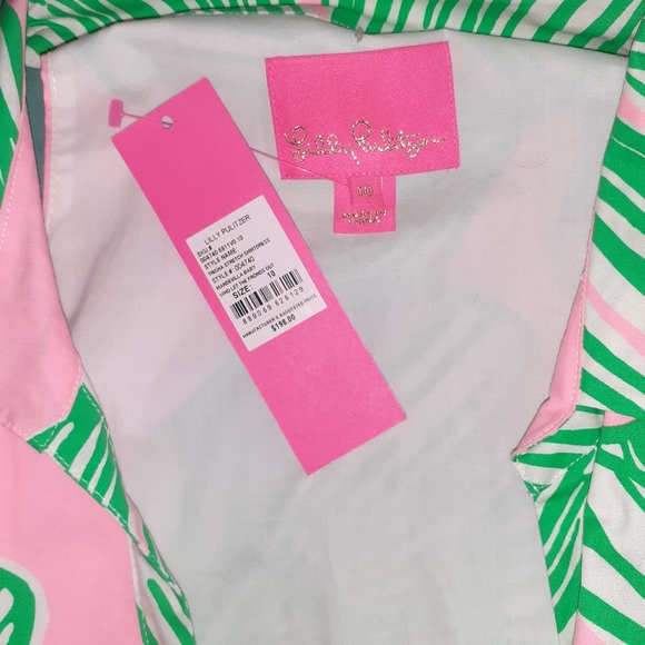 Lilly Pulitzer Trisha Shirt Dress Size 10 - Picture 3 of 4